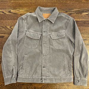 Taylor Stitch Long Haul Jacket in Steeple Grey Corduroy